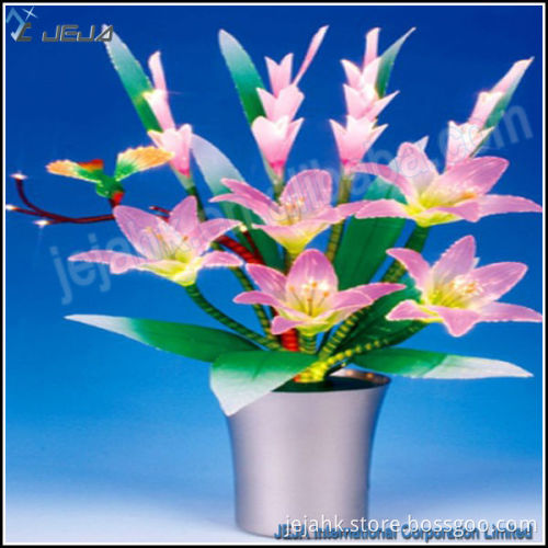Party Christmas Decoration Led Fiber Optic Flower Light